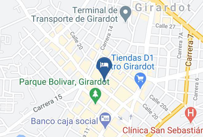 Girardot - Hotel Zamba Maps