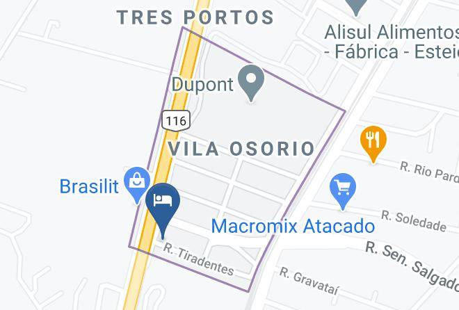 Esteio - Hotel Zambiasi Maps
