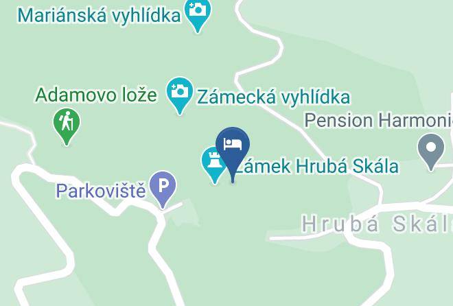 Semily - Hotel Zamek Hruba Skala Maps