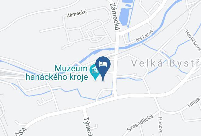 Velka Bystrice - Hotel Zamek Maps
