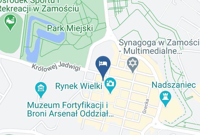 Hotel Zamojski & Spa Map