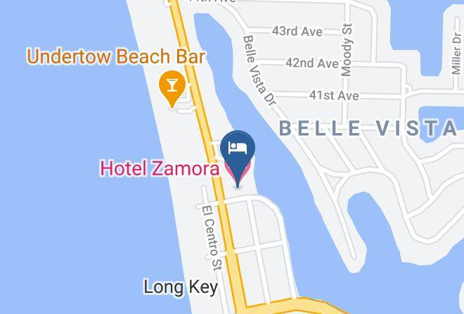 Pinellas - Hotel Zamora Maps