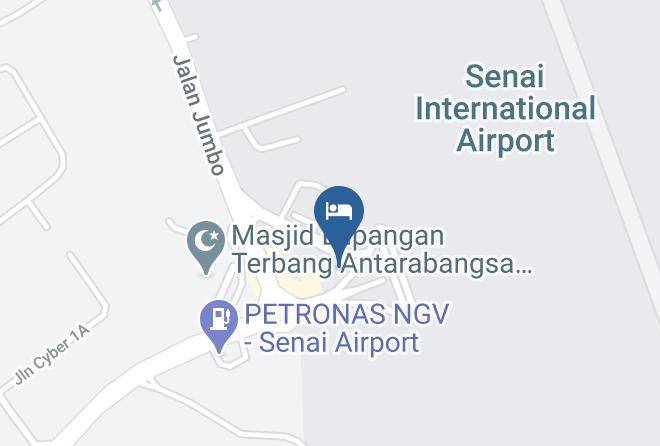 Kulai Jaya - Hotel Zamsaham Senai Johor Maps