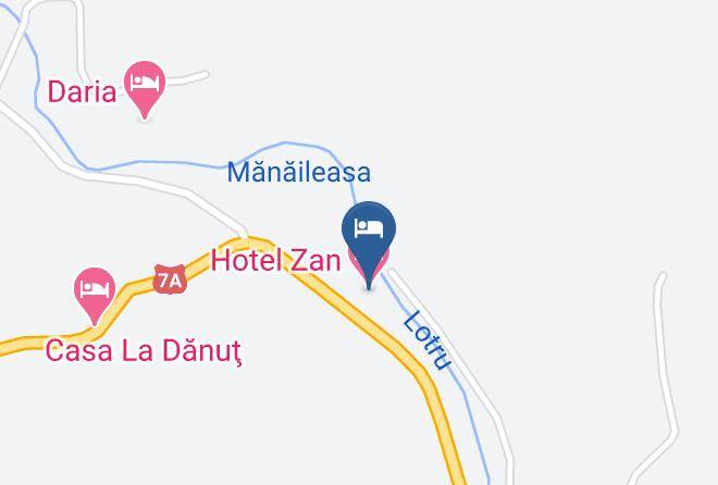 Voineasa - Hotel Zan Maps