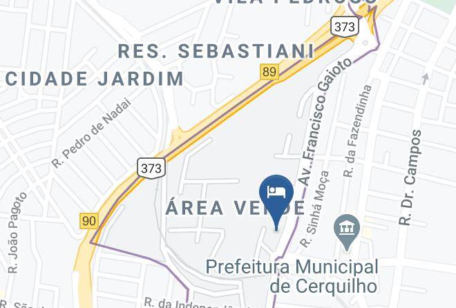 Cerquilho - Hotel Zanata Maps