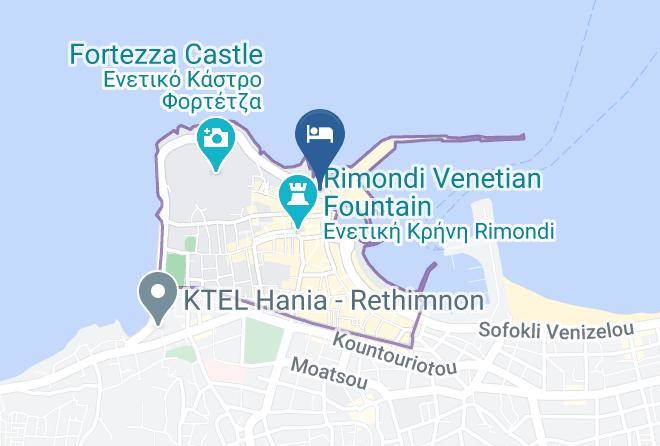 Rethimni - Hotel Zanias Maps
