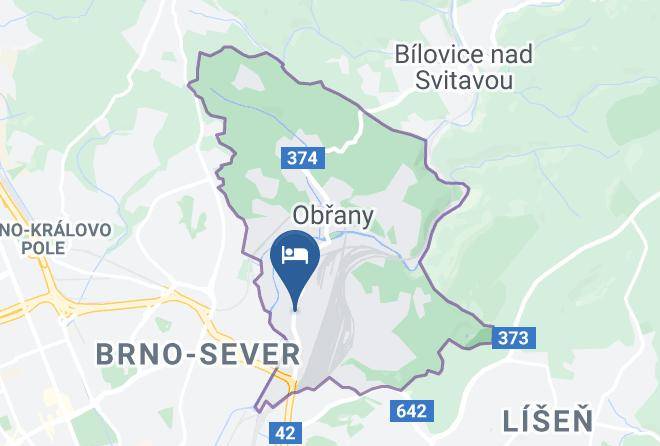 Brno - Hotel Zannam Maps