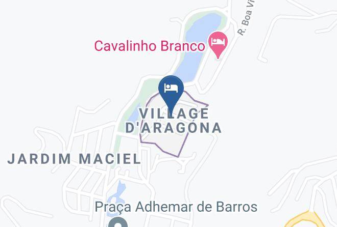 Aguas De Lindoia - Hotel Zanon Maps
