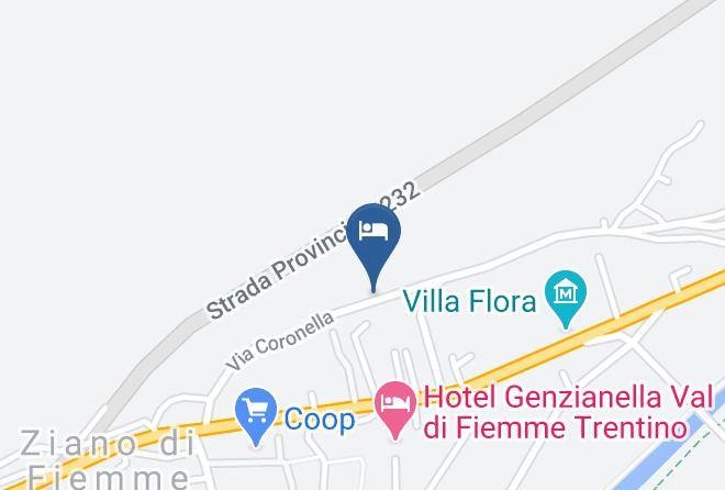 Trento - Hotel Ristorante Zanon Maps
