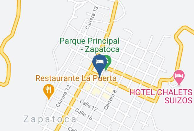 Zapatoca - Hotel Zapatoca Maps