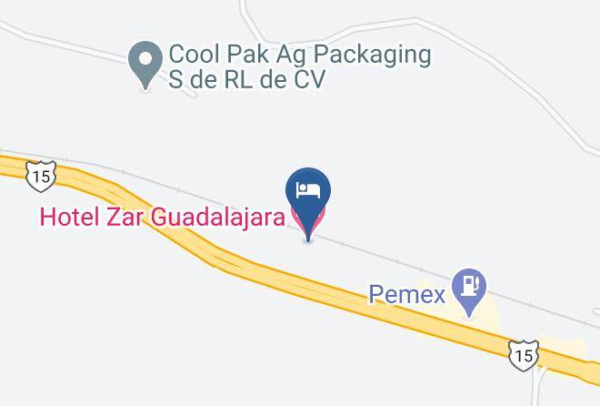 Zapopan - Hotel Zar Guadalajara Maps
