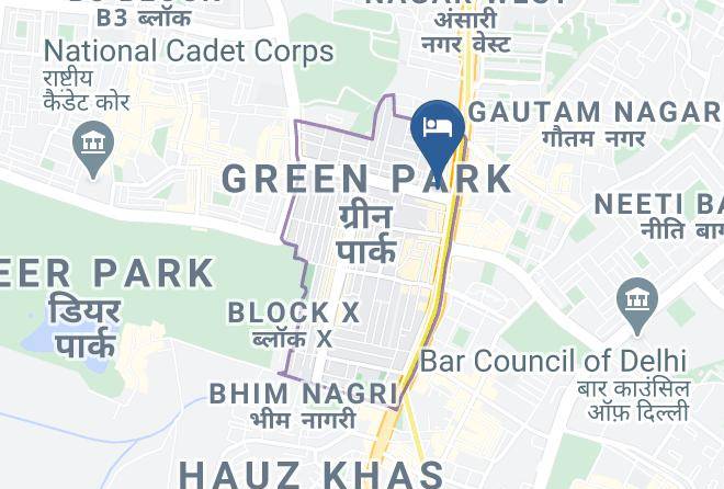 New Delhi - Hotel Zara Grand Maps