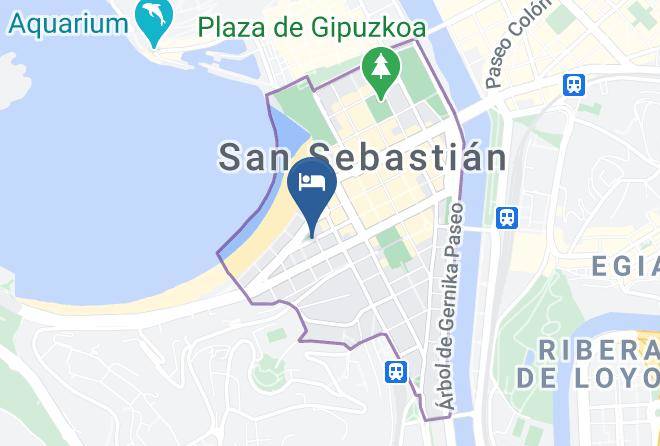 Hotel Zaragoza Plaza Map