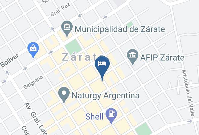 Zarate - Hotel Zarate Palace Maps