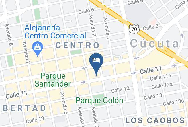 Cucuta - Hotel Zaraya Maps