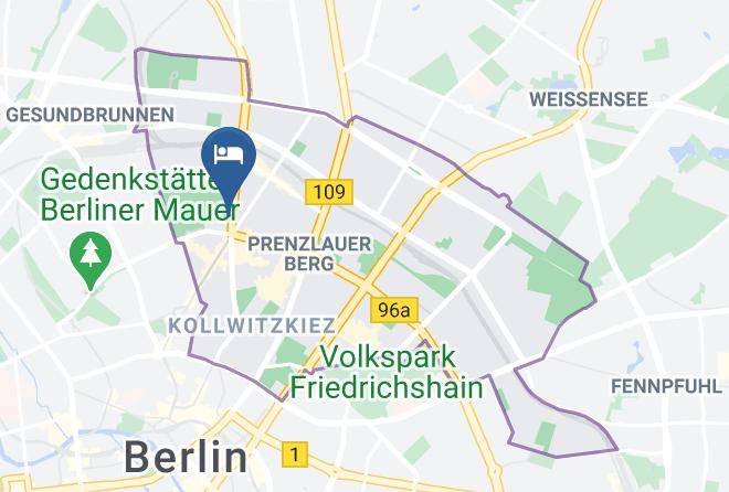 Stadt Berlin - Hotel Zarenhof Prenzlauer Berg Maps