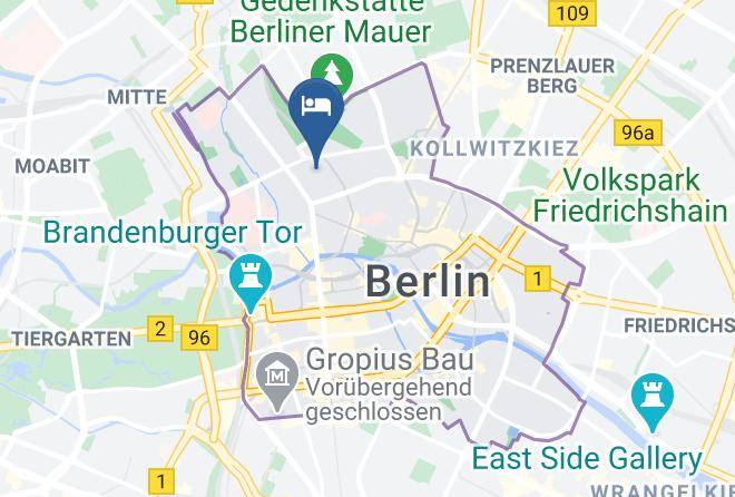 Stadt Berlin - Hotel Zarenhof Maps
