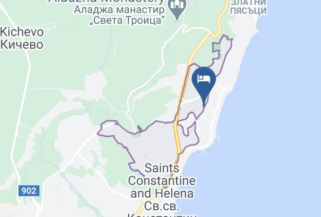 Chayka - Hotel Zarya Maps