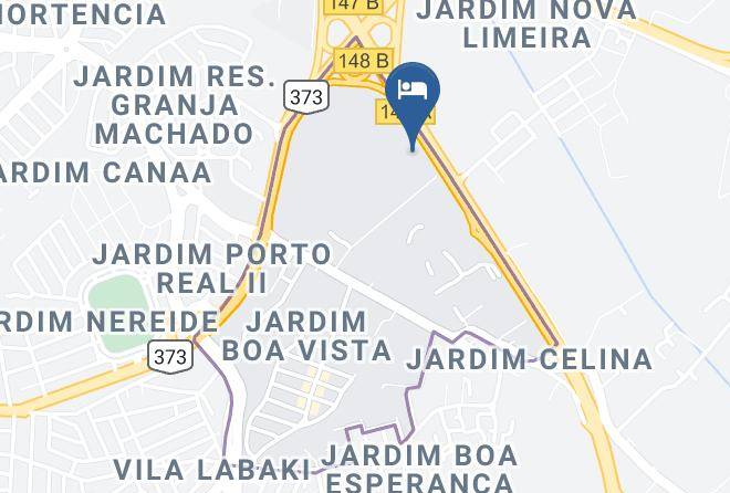 Limeira - Hotel Zarzuela Maps