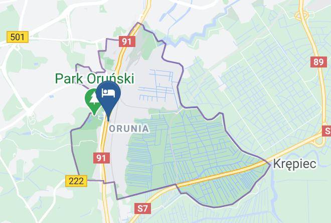 Gdansk - Hotel Zatoka Maps