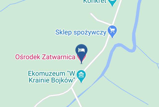 Bieszczadynty - Hotel Zatwarnica Maps
