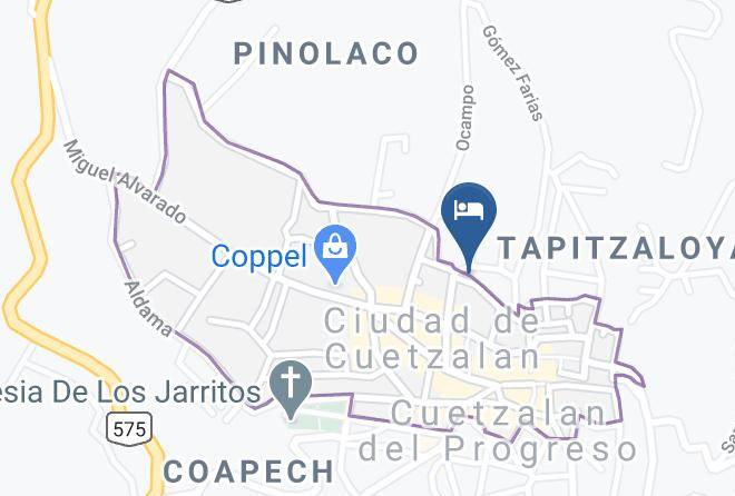 Cuetzalan Del Progreso - Hotel Zayago Maps