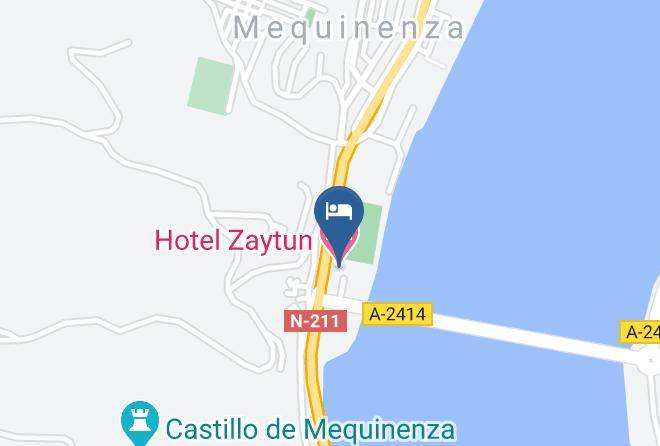Zaragoza - Hotel Zaytun Maps