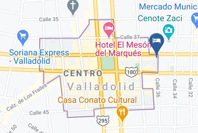 Valladolid - Hotel Zazil Naj Maps