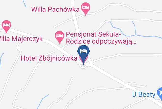 Tatrzanski - Hotel Zbojnicowka Maps