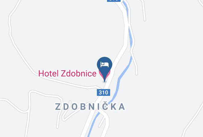 Hotel Zdobnice Map