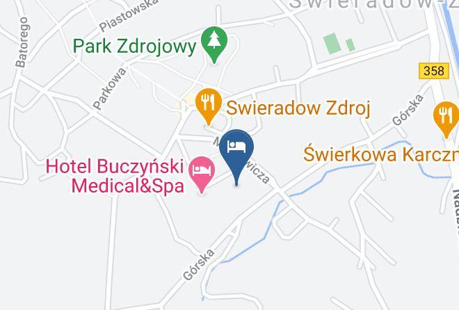 Lubanski - Hotel Zdrojowy Sanus Maps