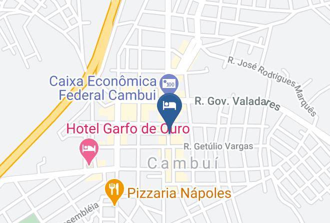 Cambui - Hotel Ze Maria Cambui Maps