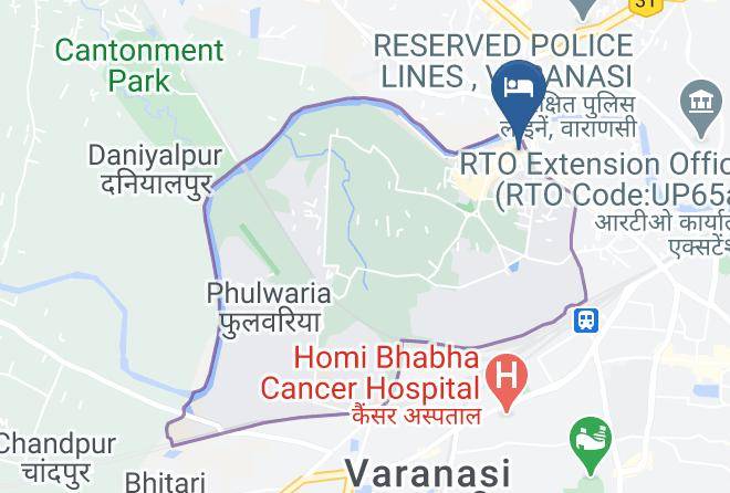 Varanasi - Hotel Zeeras Maps