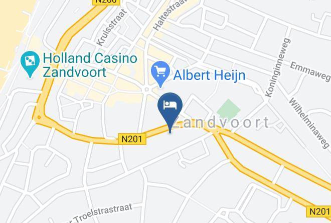 Zandvoort - Hotel Zeespiegel Maps