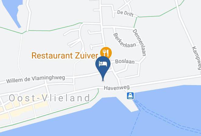 Vlieland - Hotel Zeezicht Vlieland Maps