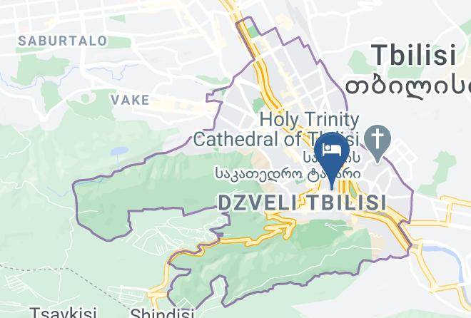 Tbilisi - Hotel Zeg Maps