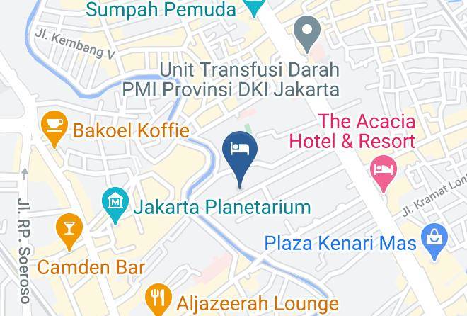 Central Jakarta - Hotel Zein Maps