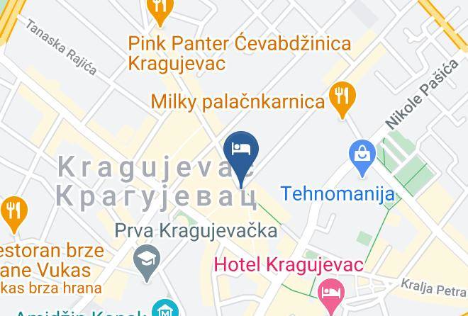 Sumadijski Okrug - Hotel Zelengora Maps