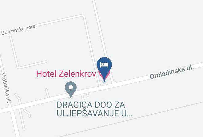 Cepin - Hotel Zelenkrov Maps