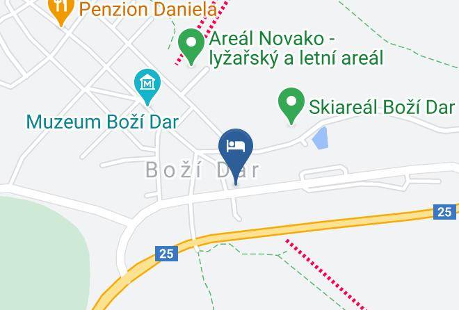 Hotel Zeleny Dum Map