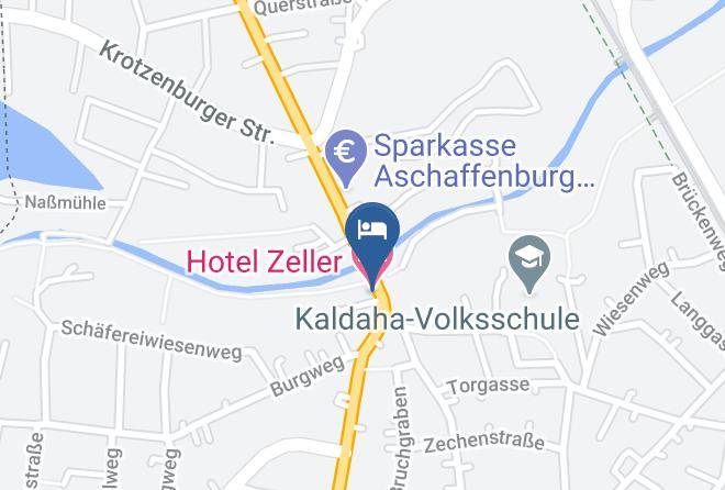 Aschaffenburg - Hotel Zeller Maps