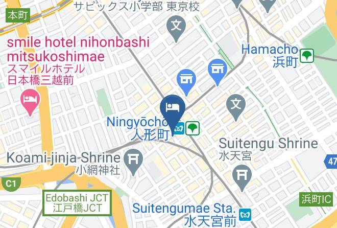 Hotel Zen Tokyo Map