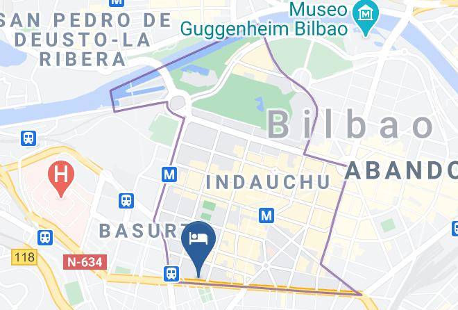 Bizkaia - Hotel Zenit Bilbao Maps