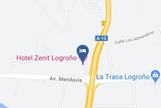 La Rioja - Hotel Zenit Logrono Maps