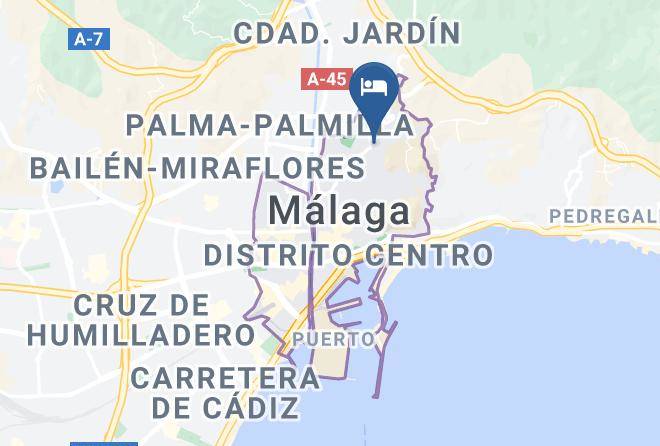 Hotel Zenit Malaga Map