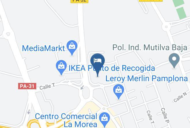 Navarra - Hotel Zenit Pamplona Maps