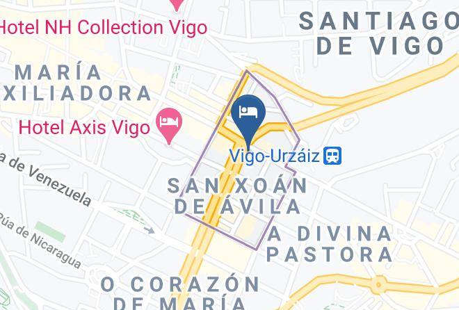 Pontevedra - Hotel Zenit Vigo Maps