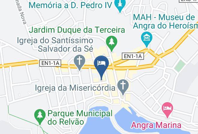 Angra Do Heroismo - Hotel Zenite Maps