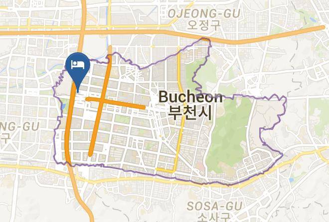Bucheonsi - Hotel Zenith Maps