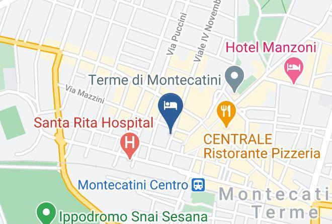 Pistoia - Hotel Zenith Di Zgiep Bozena Maria & C S A S Maps